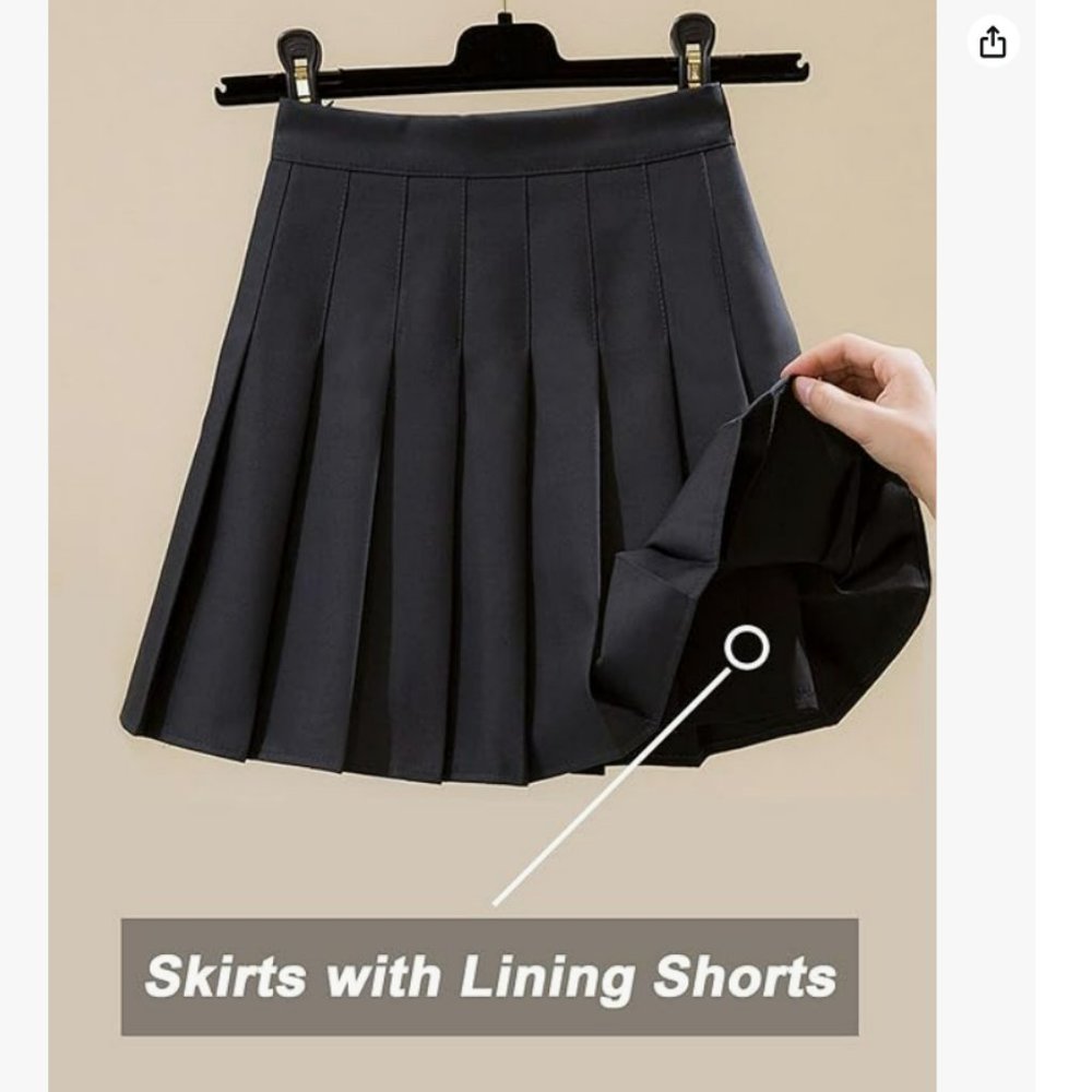 High Waisted Tennis Skirt - Picture 2 of 6